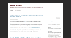 Desktop Screenshot of news-et-actualite.com